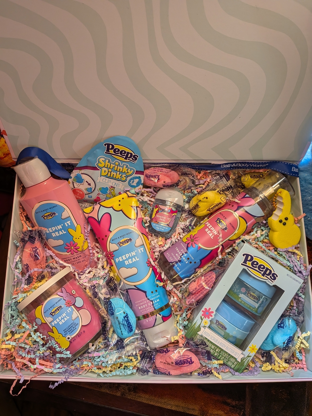 Delicious and Luxurious "PEEPS" Bath & Body Works Bundle Set